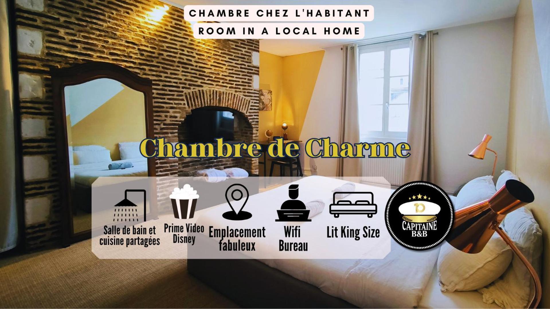 Chambre Privee Confort Charme Hypercentre Chez L'Habitant Troyes Zewnętrze zdjęcie